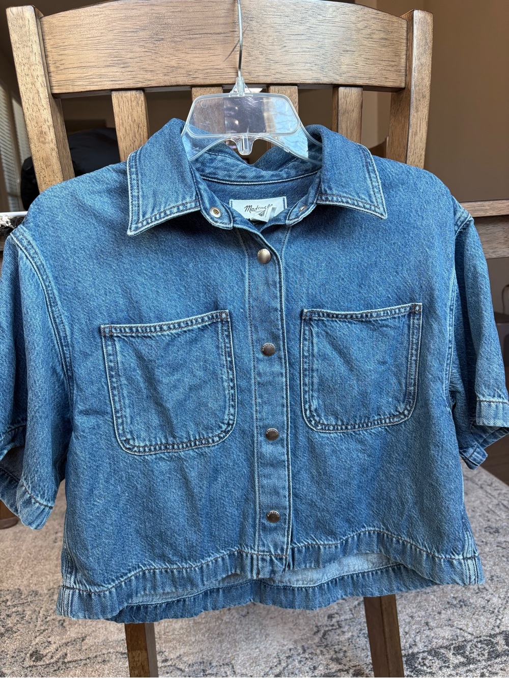 Madewell denim shirt